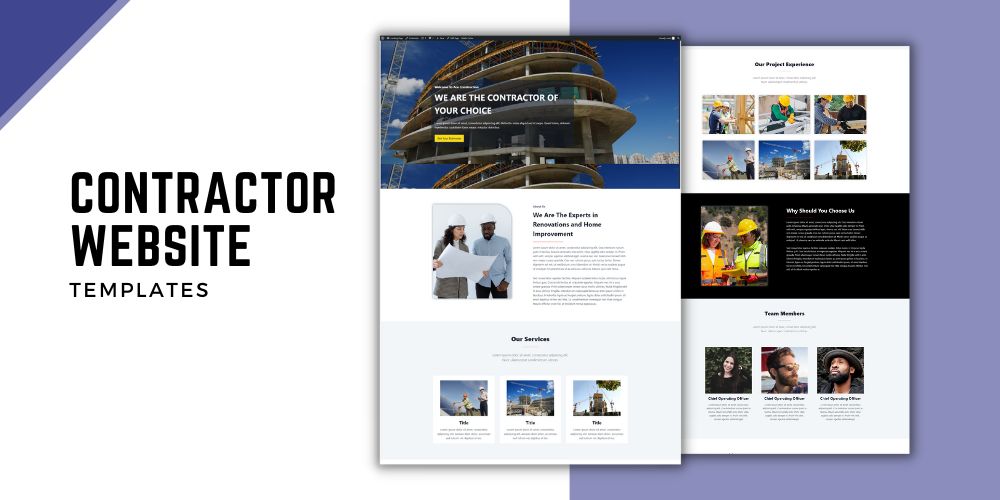 contractor website